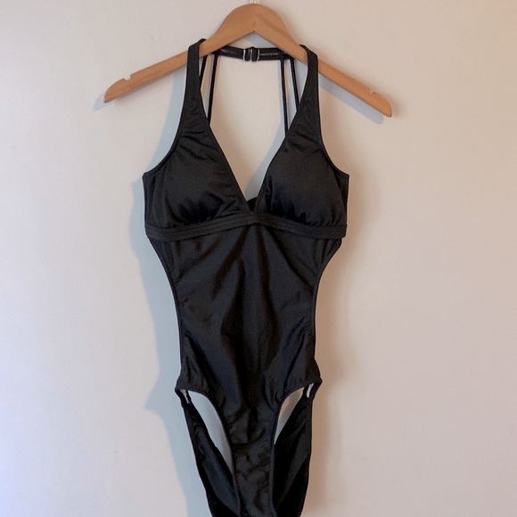 Venus black cut out monokini - size 14 - Picture 1 of 15
